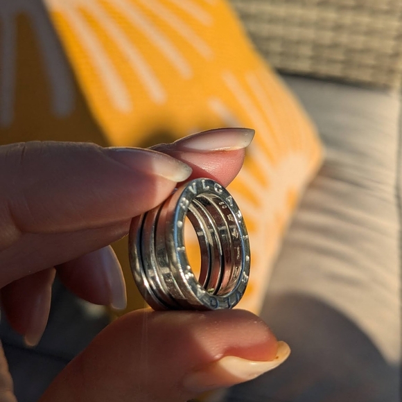 Bulgari White Gold Ring - Picture 1 of 4